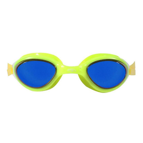 Flow Goggle - Frame Yellow | Blue Mirror Lens