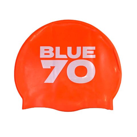 Silicone Swim Cap - Orange