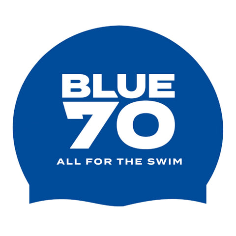 Silicone Swim Cap - Blue